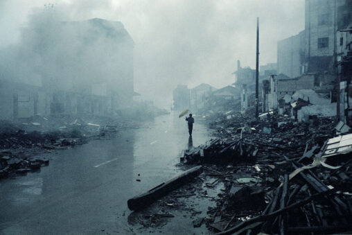 Ian Teh\'s photograph of old Wanzhou city from his collection, "The Vanishing: Altered Landscapes and Displaced Lives."