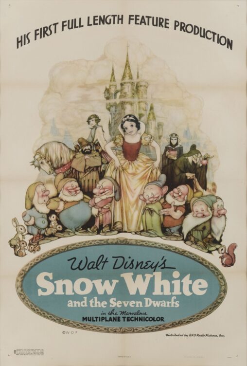 Snow White and the Seven Dwarfs Poster (1937)